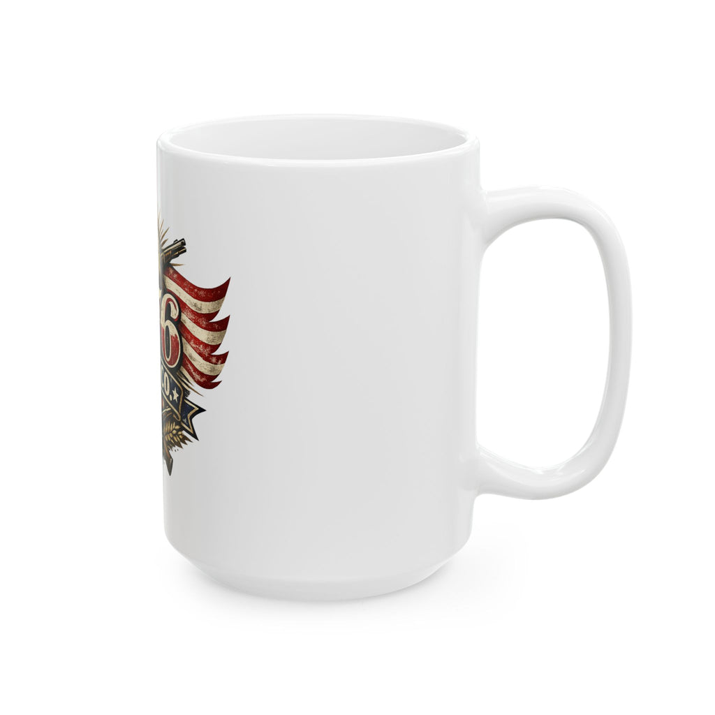 1776 Supply Co. Ceramic Mug, (11oz, 15oz)