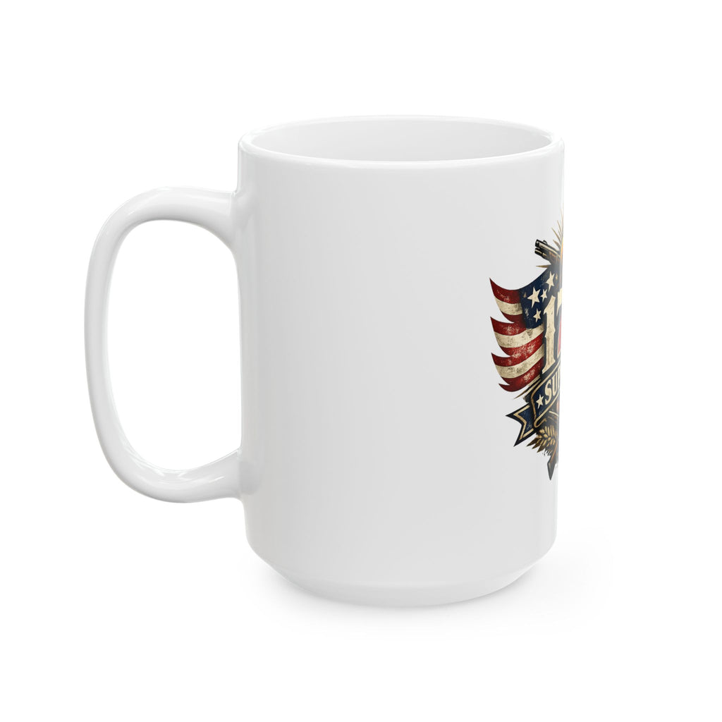 1776 Supply Co. Ceramic Mug, (11oz, 15oz)