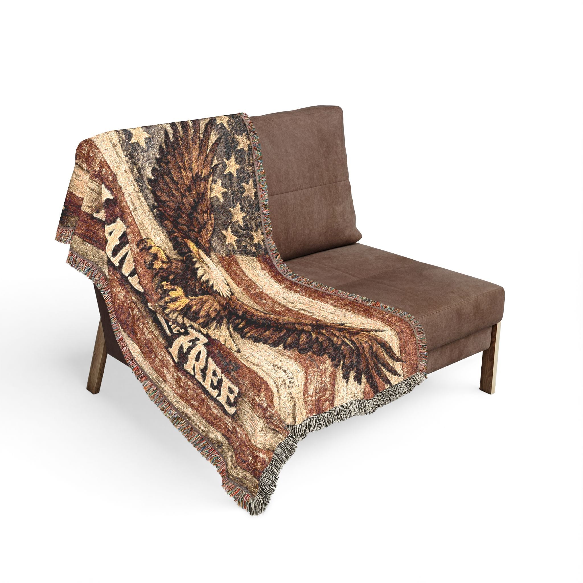 1776 Supply Co. Land of the Free Woven Blanket
