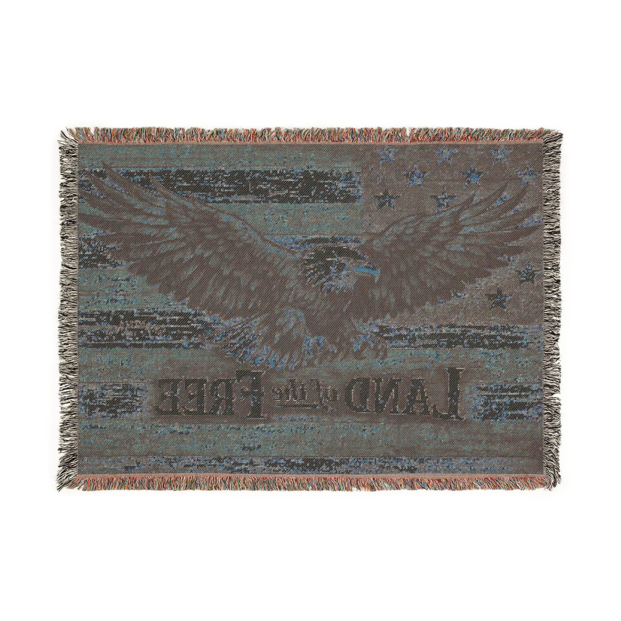 1776 Supply Co. Land of the Free Woven Blanket